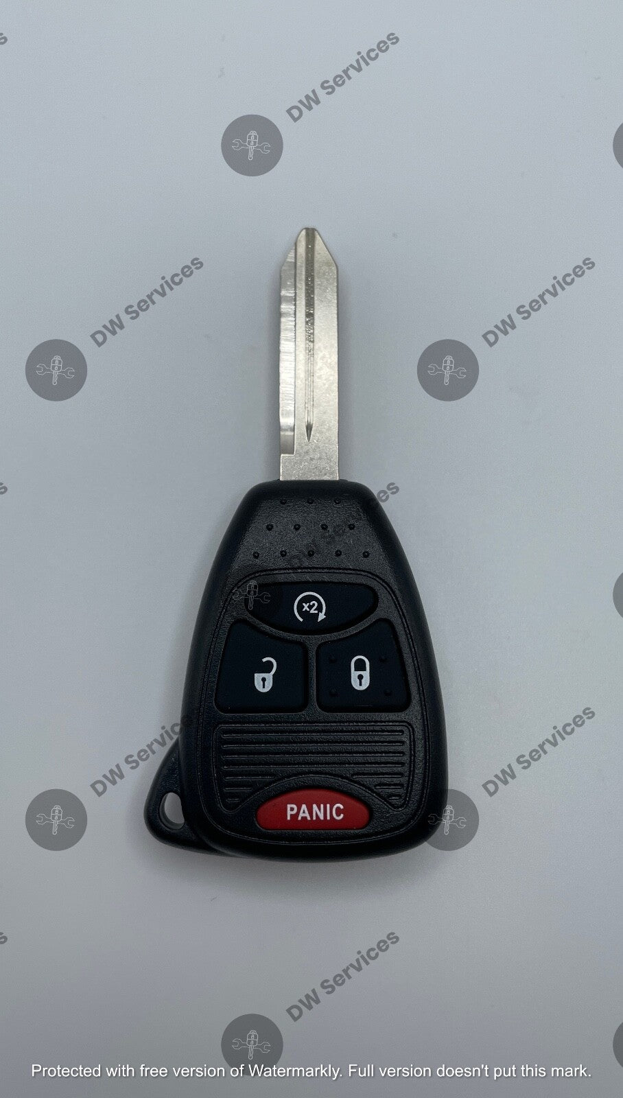 NEW! Jeep 4 button remote head key FOB OHT692713AA/2427 WRANGLER COMPASS PATRIOT