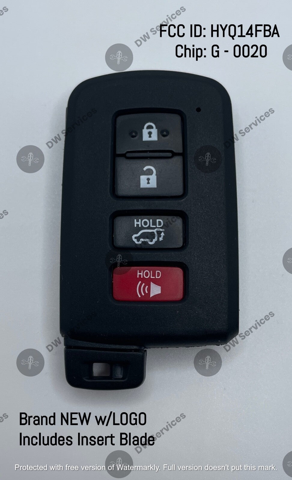 NEW! Toyota RAV4 2013-18 PROXIMITY remote SMART key FOB HYQ14FBA / G BOARD 0020