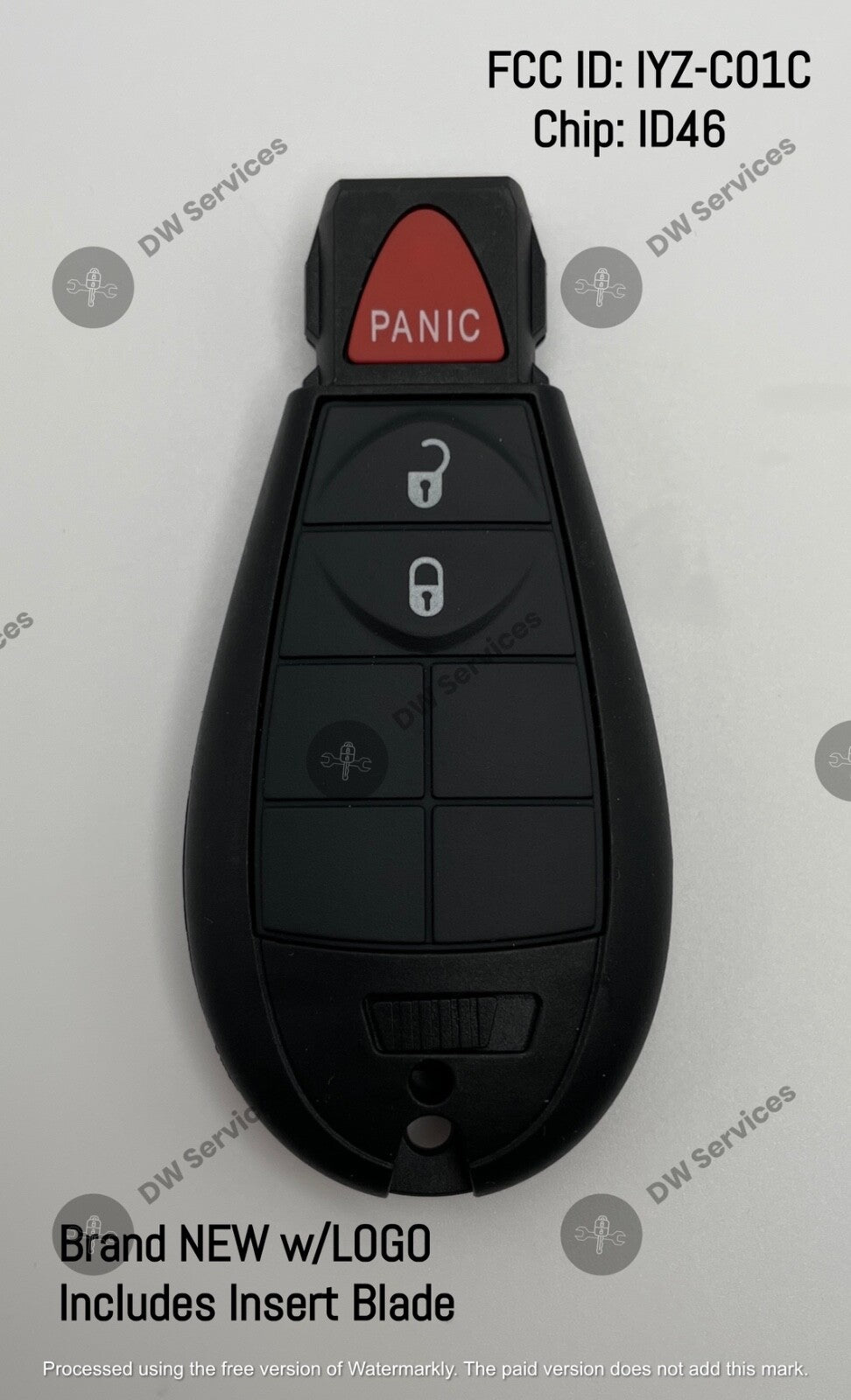 NEW! OEM Genuine Volkswagen ROUTAN smart PROXIMITY remote key fob FOBIK IYZ-C01C