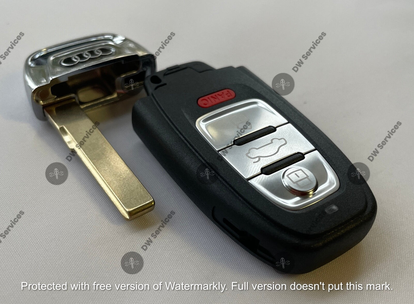 NEW! Audi  4-button remote PROXIMITY key fob WITH Comfort ACCESS IYZFBSB802