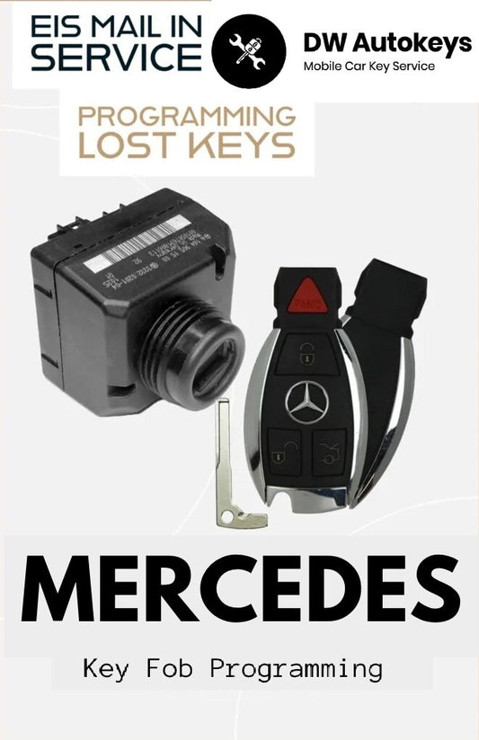 Mercedes Benz Key Programming for Add Key or All Keys Lost by EIS SERVICE