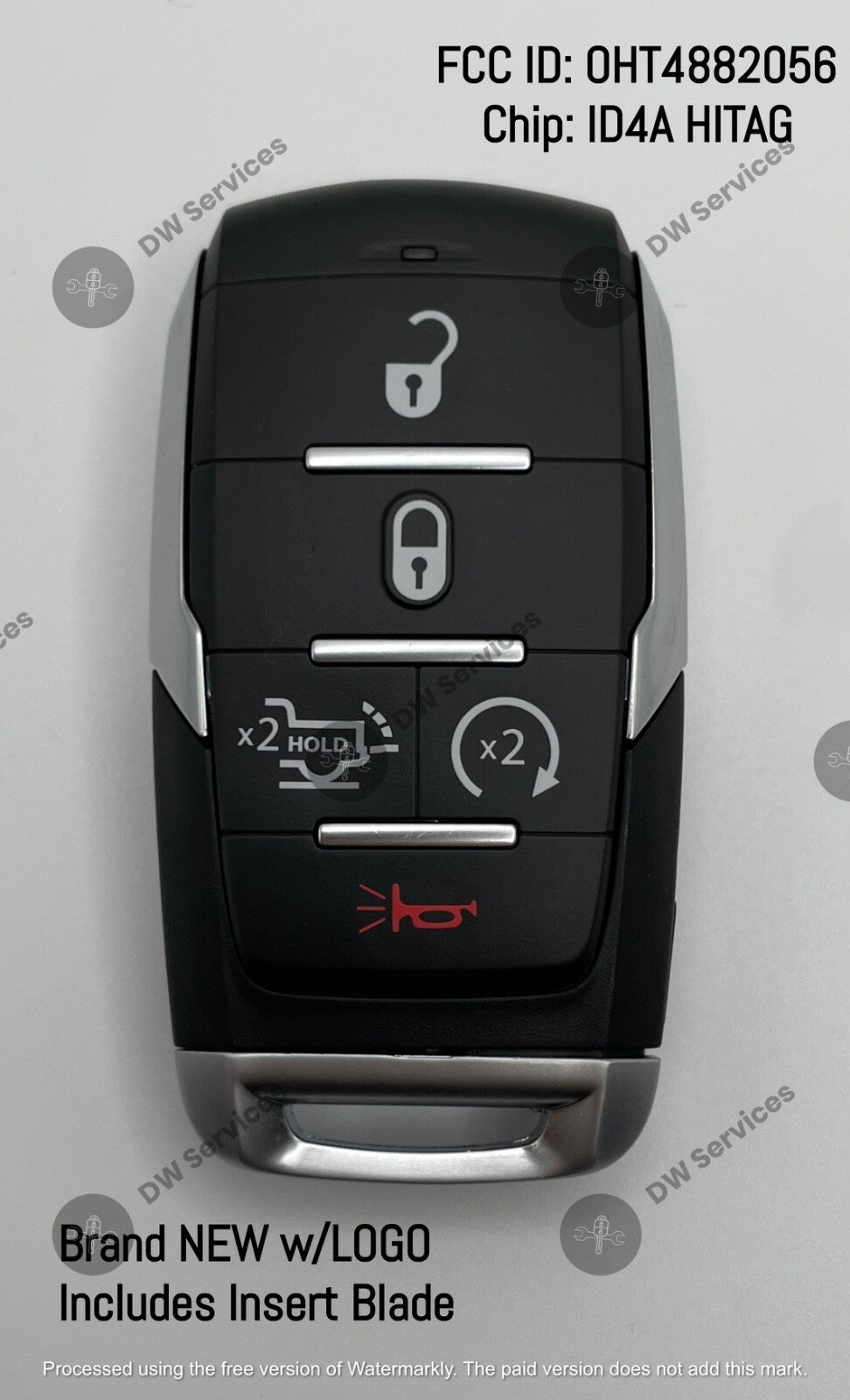 NEW! OEM GENUINE 2025 Dodge RAM 1500 SMART KEY PROXIMITY REMOTE FOB OHT-4882056