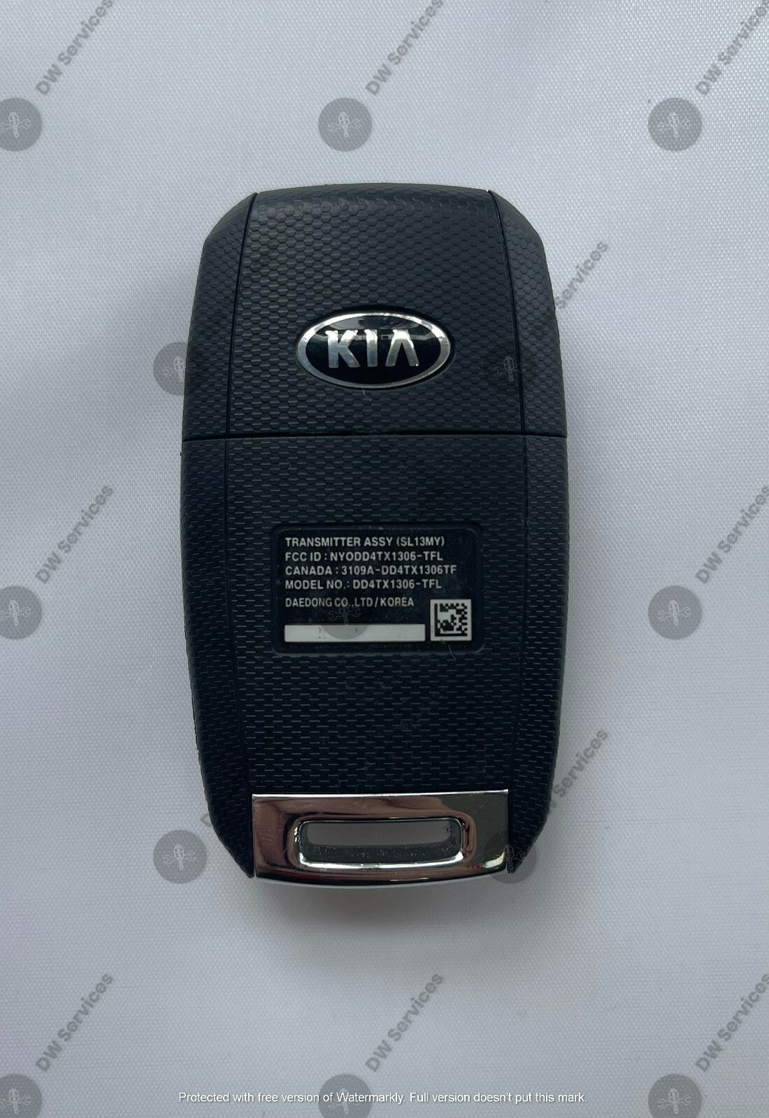 OEM GENUINE 2014-2016 KIA SPORTAGE 4 button keyless Remote Fob NYODD4TX1306-TFL
