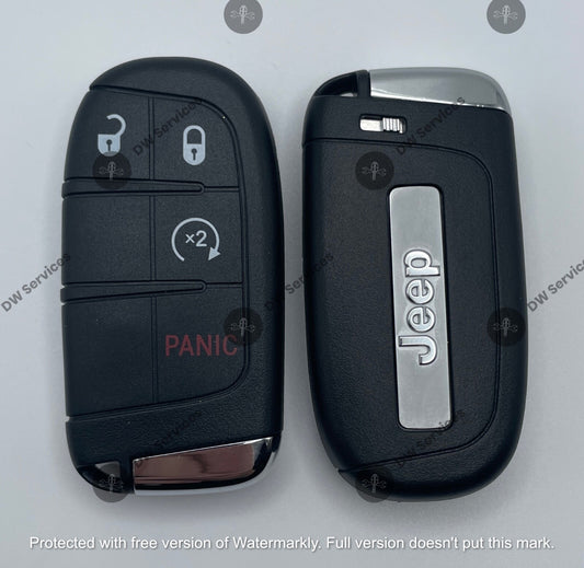 NEW! Jeep Compass 4 button SMART key PROX Remote Fob M3N-40821302 17-21 4A Remot