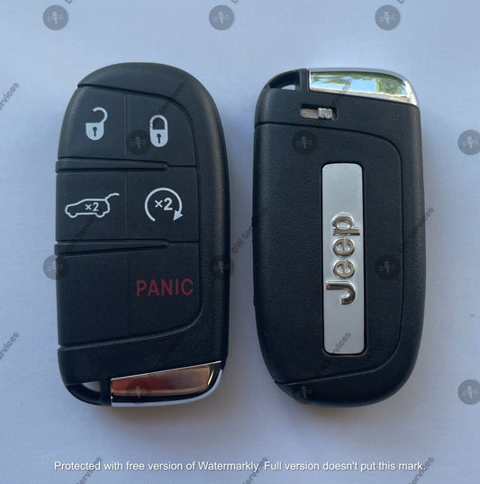 NEW! Jeep Compass 5 button SMART key PROX Remote Fob M3N-40821302 17-21 4A Chip