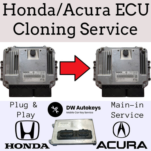 Honda / Acura ECM ECU MAIL IN Cloning SERVICE / Plug and Play Bosch / Keihin /ZF