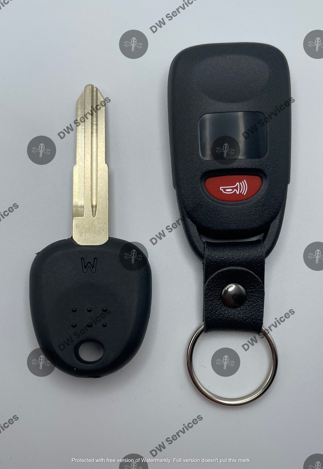 NEW! Hyundai Tucson keyless remote FOB OSLOKA-850T  & transponder Chip key ID46