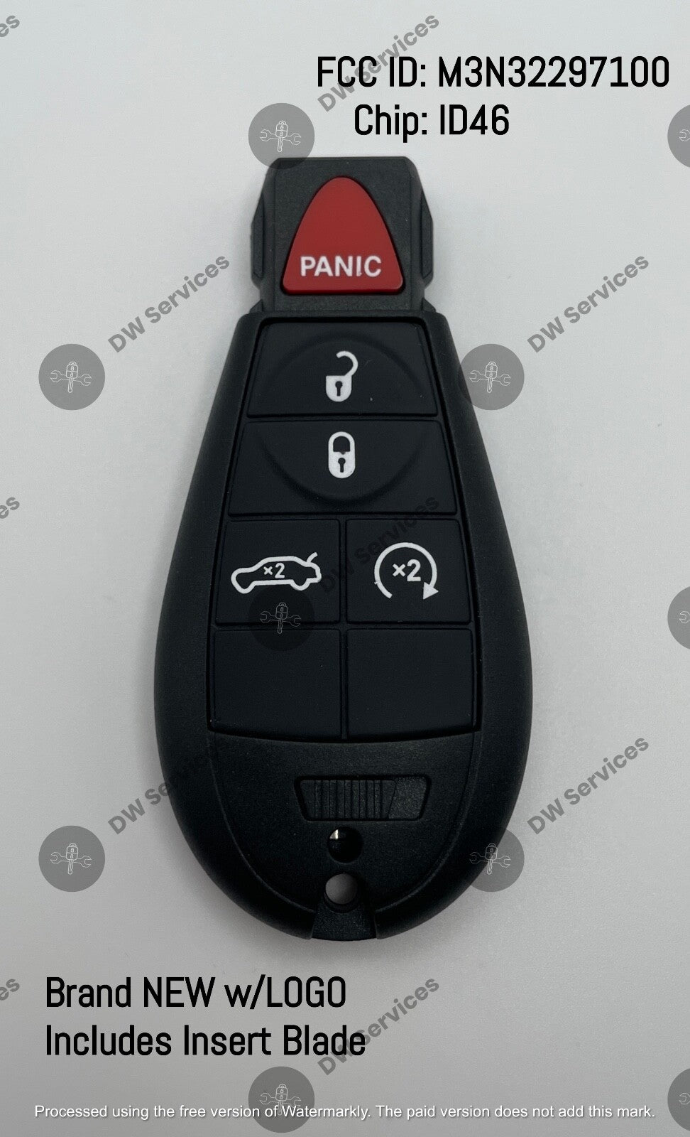NEW! Dodge DART 2012 - 2016 keyless entry remote fob key FOBIK M3N32297100
