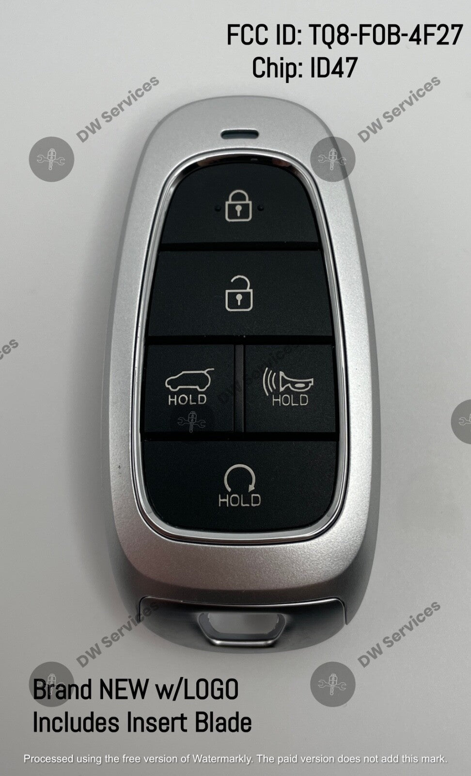 NEW OEM Hyundai Santa Fe 21-3 Smart Prox remote key Fob TQ8-FOB-4F27 95440-S1670