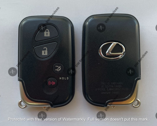NEW! Lexus LS460 /HS250 /LS600H SMART key PROX Remote key Fob HYQ14ACX GNE 5290