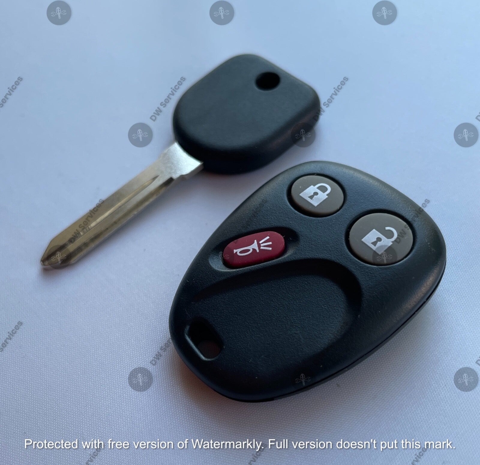 NEW! GM keyless entry remote FOB LHJ011 & NON Transponder KEY Chevy GMC Cadillac