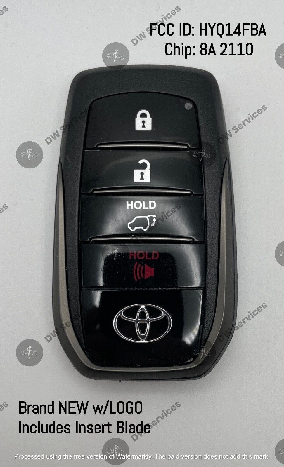NEW! Toyota Land Cruiser 2018-2019 PROXIMITY remote SMART key FOB HYQ14FBA 2110