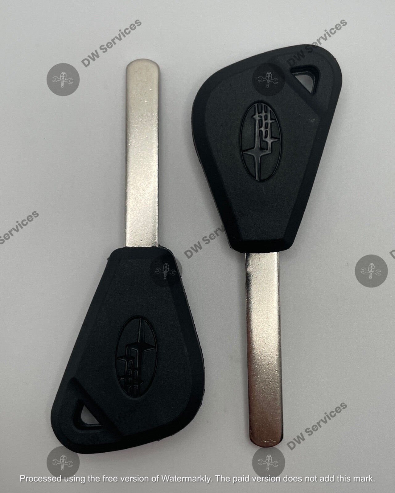 2x NEW! Subaru Transponder Chip 4D60 (80-bit) Ignition Car Key Replacement SUB80