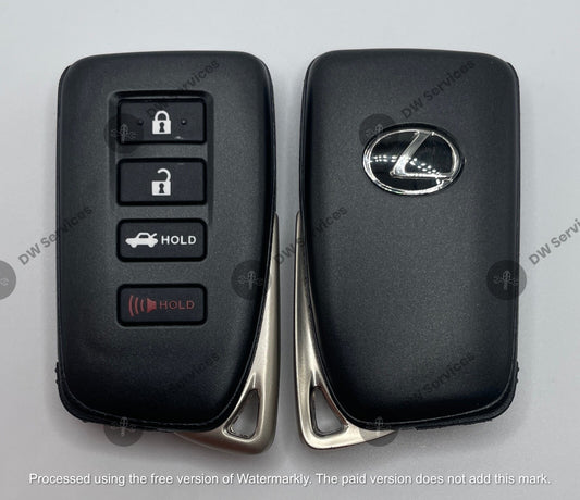 NEW! Lexus IS / RC / RCF PROXIMITY remote SMART key FOB HYQ14FLB Chip H-8A 3950