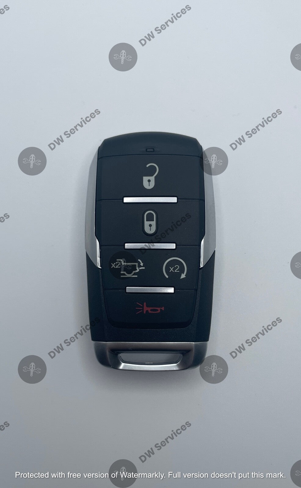 NEW! Dodge RAM 1500 5 button SMART KEY PROXIMITY REMOTE FOB OHT-4882056