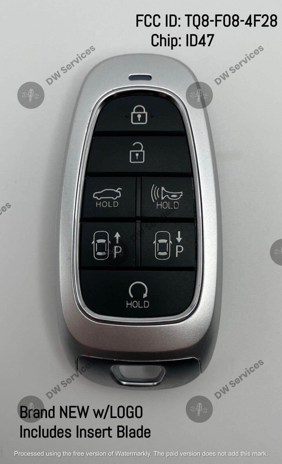 NEW OEM Hyundai Sonata 20-22 Smart Proxy remote key Fob TQ8-FO8-4F28 95440-L1600