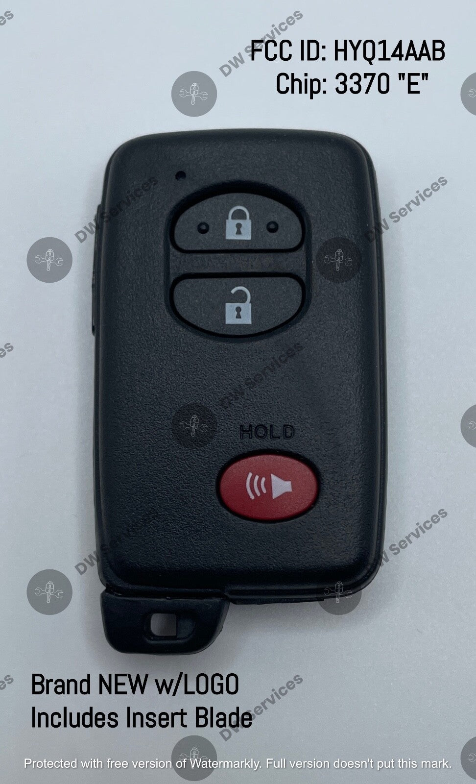 NEW! Toyota Prius / 4Runner Smart Proximity remote key Fob HYQ14AAB "E" 3370
