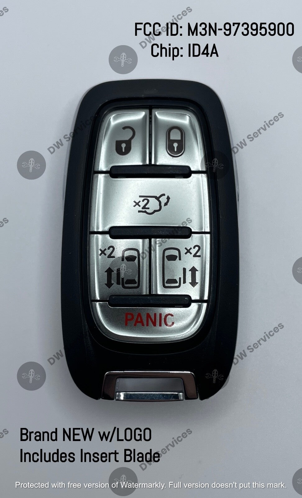NEW! GENUINE OEM Chrysler Pacifica / Voyager  SMART key PROX remote M3N-97395900