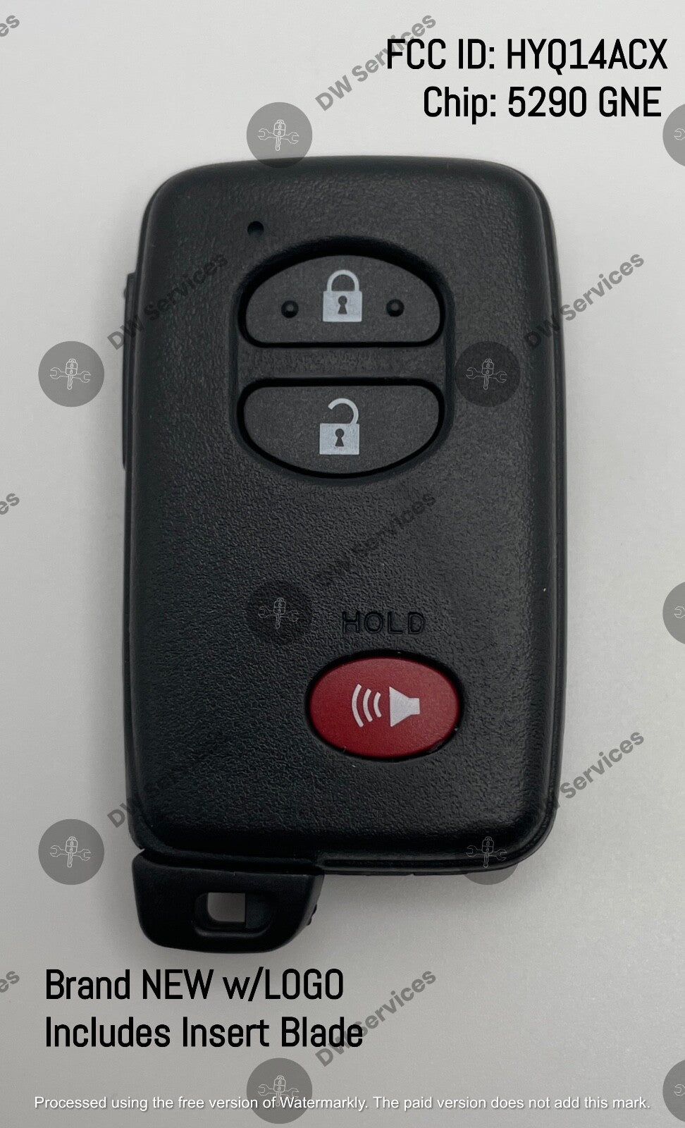 NEW! Toyota SCION TC Smart Proximity remote key Fob HYQ14ACX GNE 5290