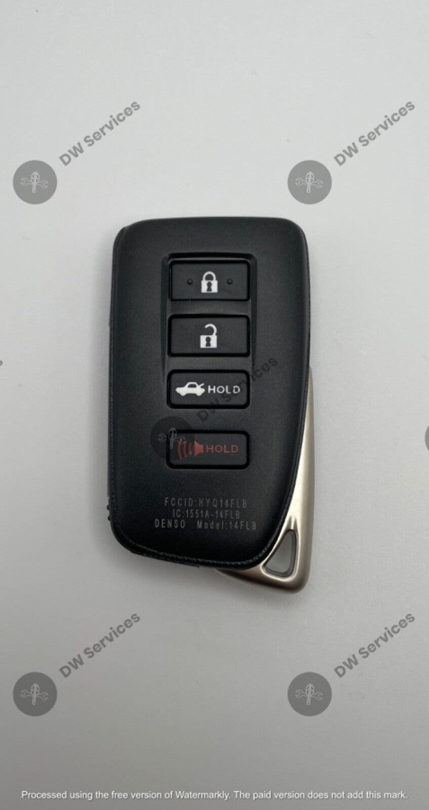 NEW! Lexus IS / RC / RCF PROXIMITY remote SMART key FOB HYQ14FLB Chip H-8A 3950