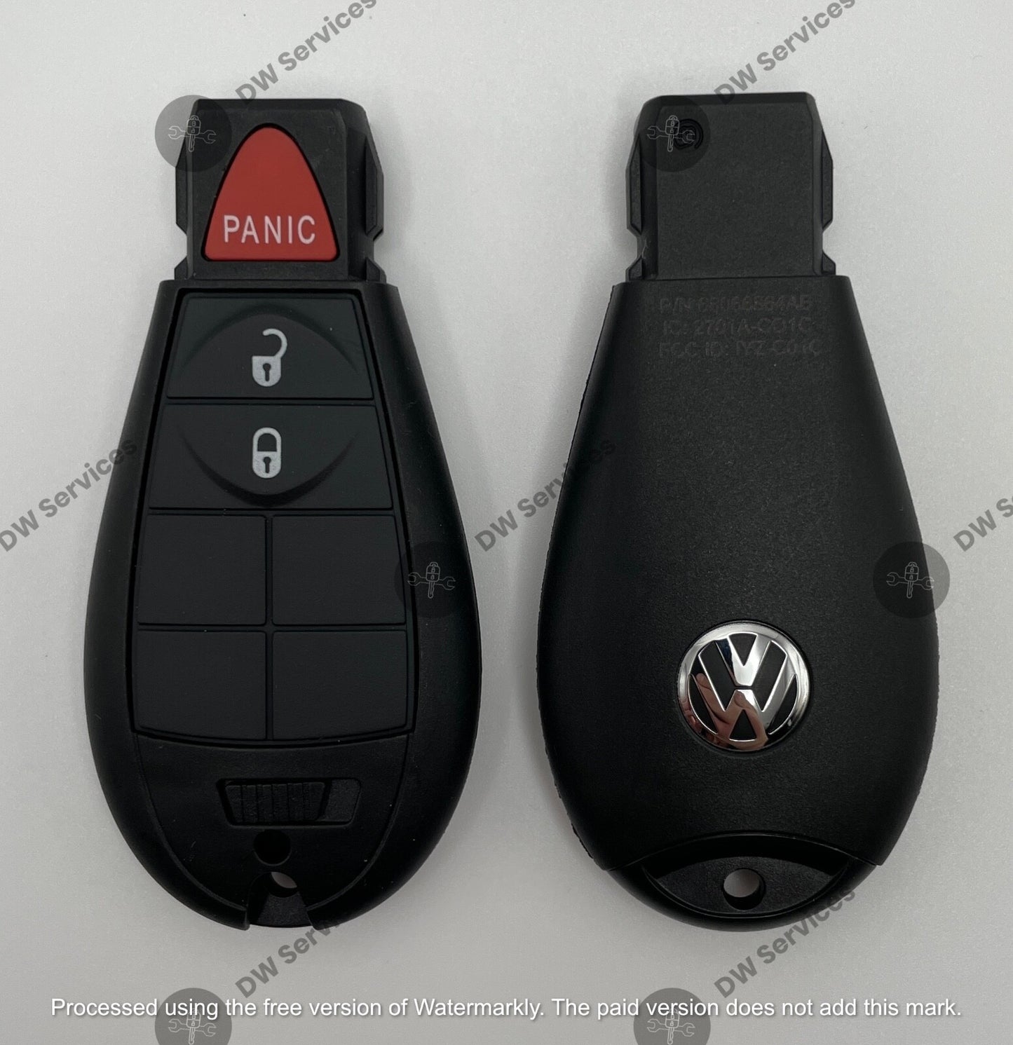 NEW! OEM Genuine Volkswagen ROUTAN keyless entry remote key fob FOBIK IYZ-C01C