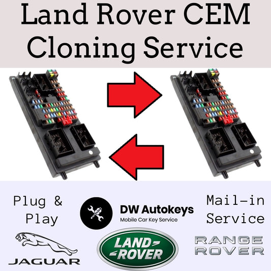 Land Rover Range Rover / Jaguar CEM MODULE CLONING / MAIL IN SERVICE /FAST