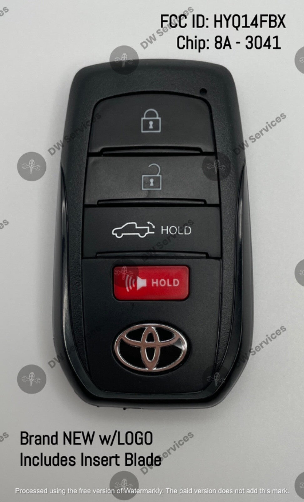 NEW! Toyota Tundra / Tacoma PROXIMITY remote SMART key FOB HYQ14FBX Board 3041