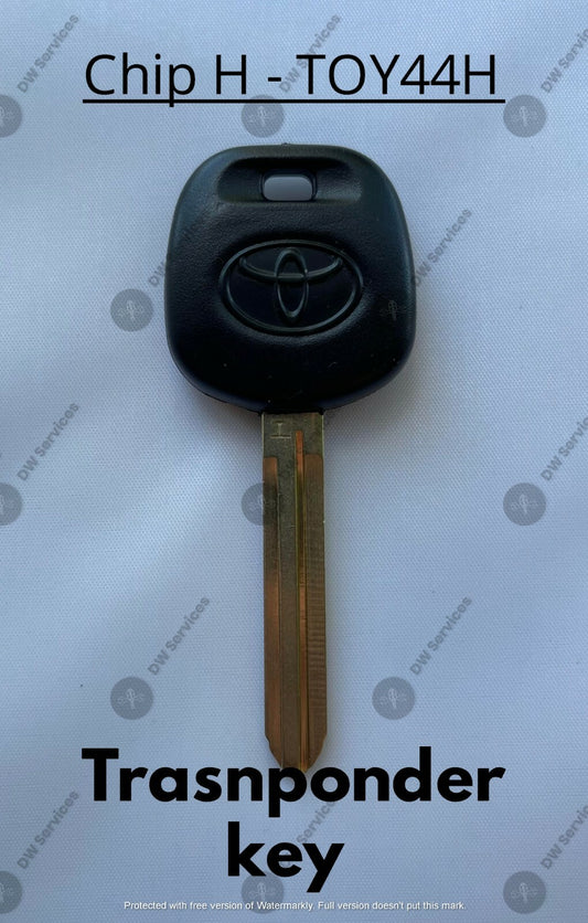 NEW! OEM Toyota Transponder H Chip Ignition Car Key Replacement TOY44H MASTER