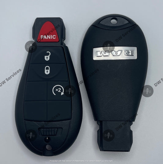 NEW OEM GENUINE Dodge RAM 4-button keyless entry remote FOB FOBIK GQ4-53T REMOTE