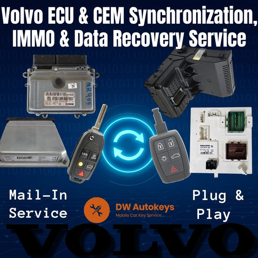 Volvo ECU and CEM module Synchronization, data & key immobilizer Recovery / Prog
