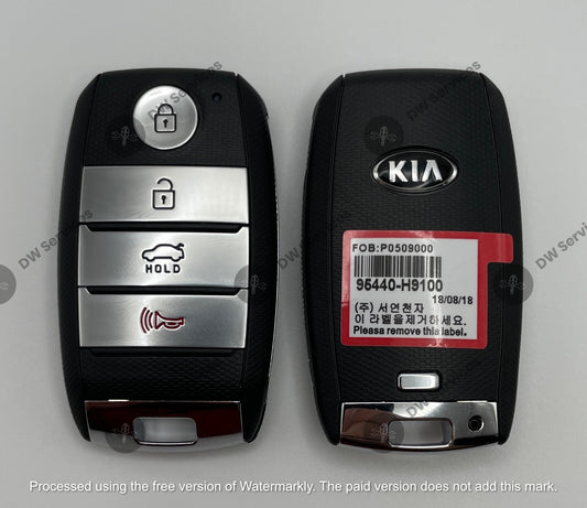 NEW! OEM KIA RIO 18- Smart Proximity remote key FOB NY0SYEC4F0B1611 95440-H9100