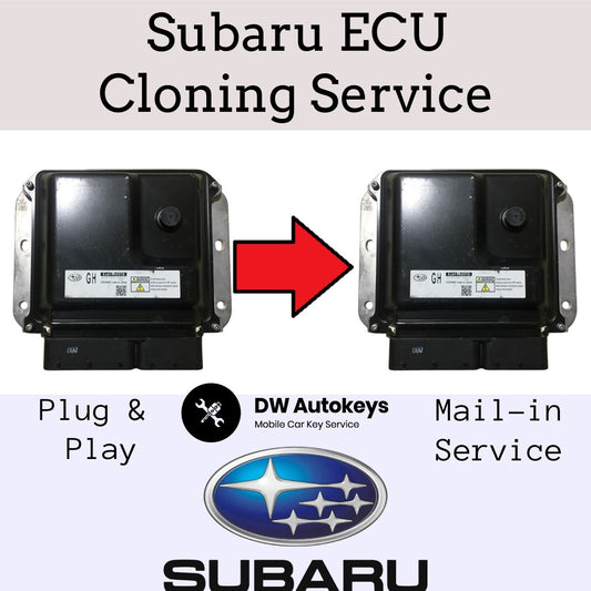CUSTOM Subaru ECM ECU MAIL IN Cloning SERVICE / Plug and Play Bosch / Denso