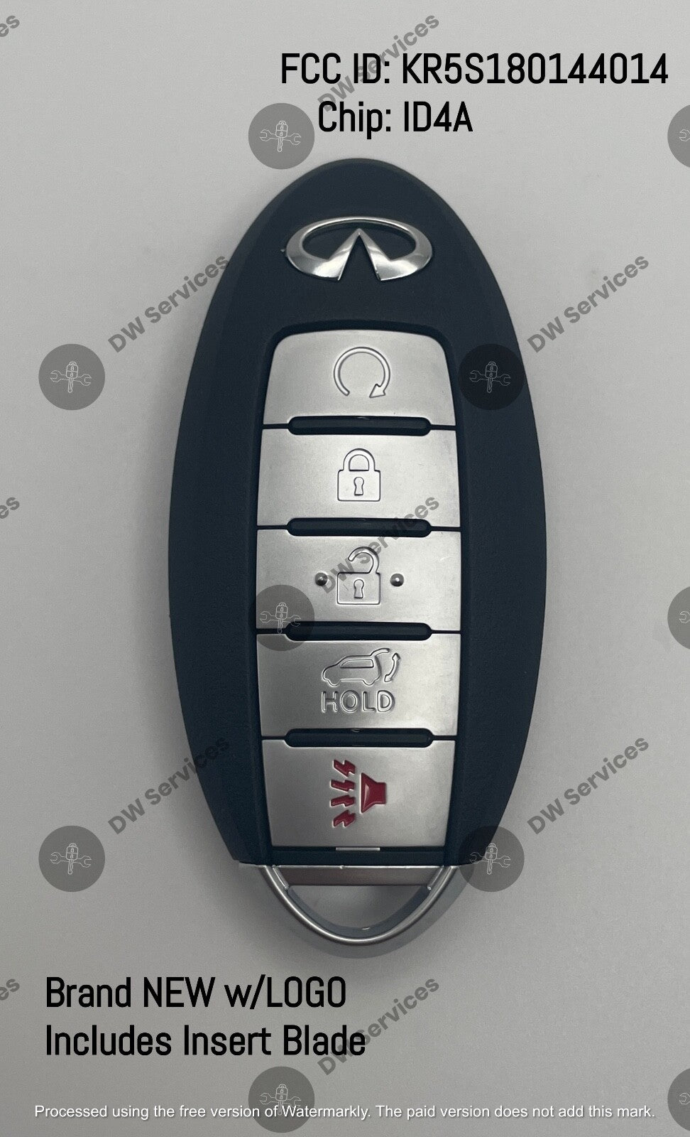 NEW! Infiniti QX60 16-18 PROXIMITY Remote SMART key FOB KR5S180144014 S180144320
