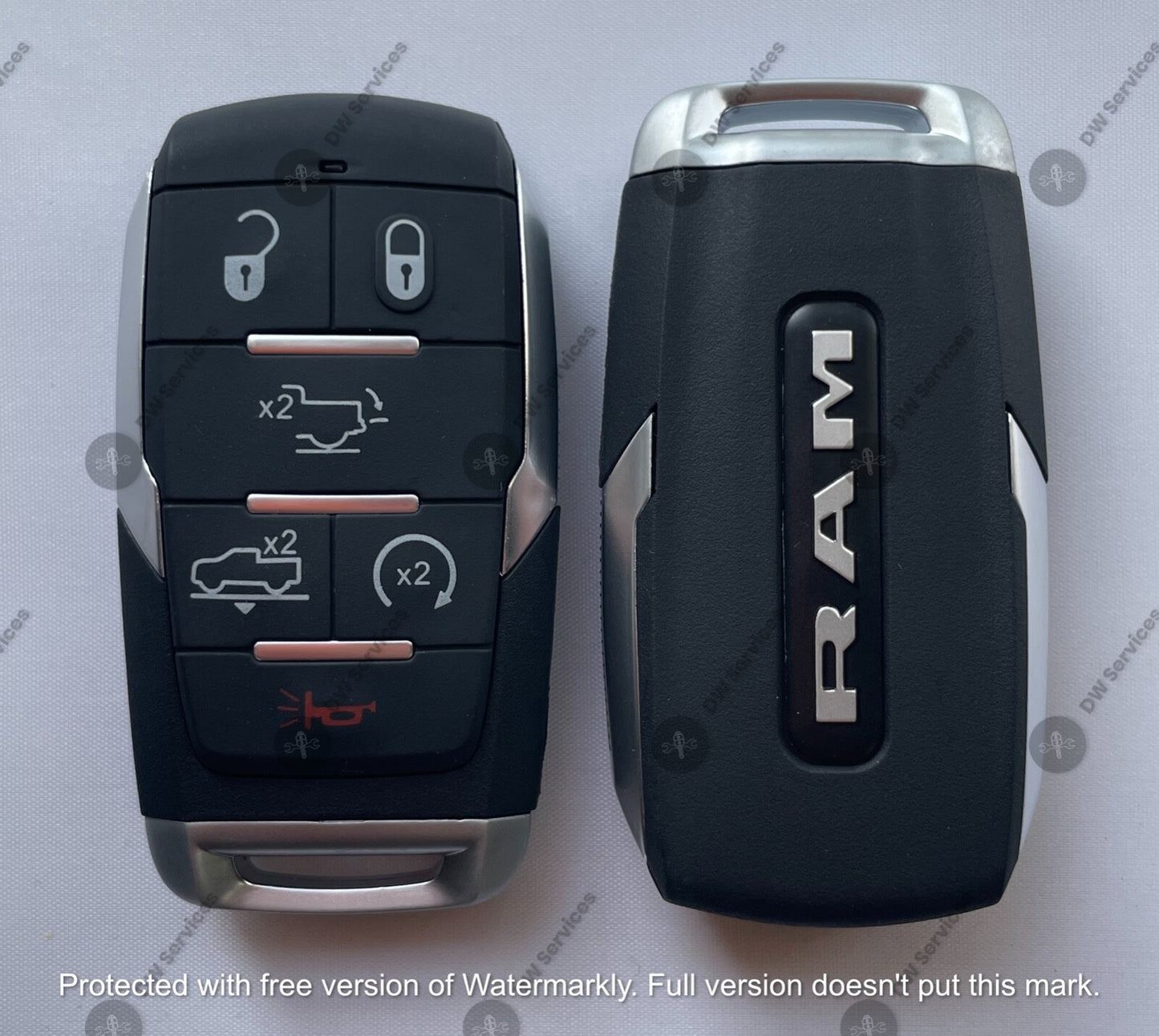 NEW! Dodge RAM 1500 6 button SMART KEY PROXIMITY REMOTE FOB OHT-4882056