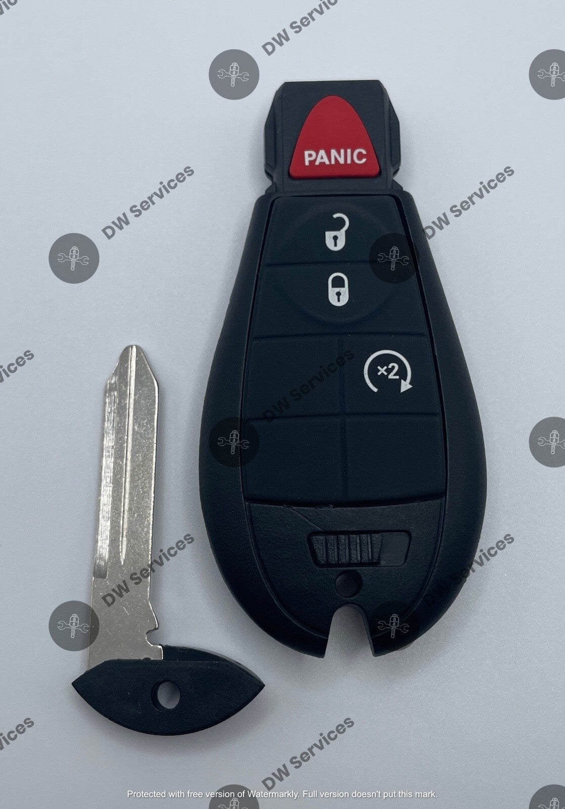NEW OEM GENUINE Dodge RAM 4-button keyless entry remote FOB FOBIK GQ4-53T REMOTE