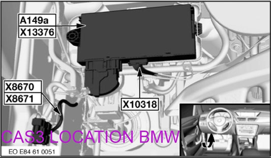 04-16 BMW Smart key fob Programming CAS3 / CAS2 MAIL-IN MODULE PROGRAM SERVICE