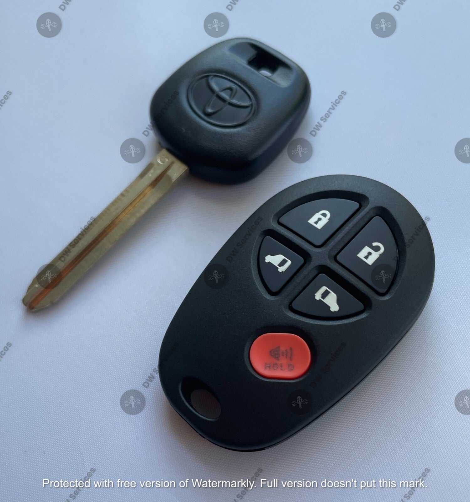 NEW! Toyota SIENNA keyless entry remote FOB GQ43VT20T & Transponder KEY 'G' Chip