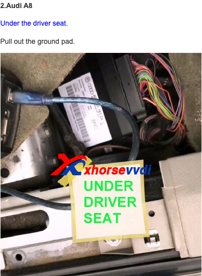 KESSY VAG Audi A8 / Volkswagen Key Programming for Add or All Keys Lost SERVICE