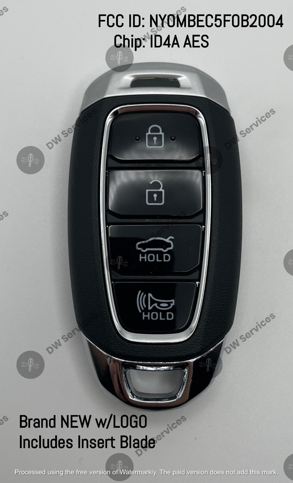 NEW! OEM Hyundai Elantra 2021 Smart remote key FOB NYOMBEC5FOB2004 95440-AA100