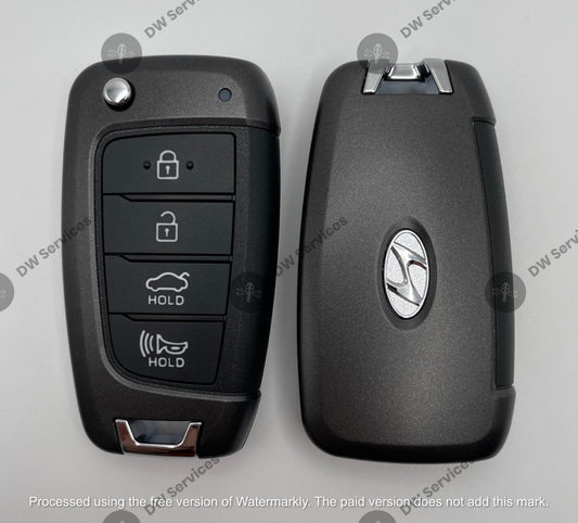 NEW! OEM GENUINE Hyundai Elantra Flip key remote fob NYOMBEC4TX2004  95430-AA000