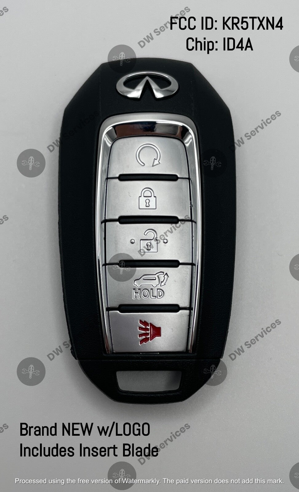 NEW! Infiniti QX60 2022-24  PROXIMITY Remote SMART key Fob KR5TXN4 / 285E3-6SA7B