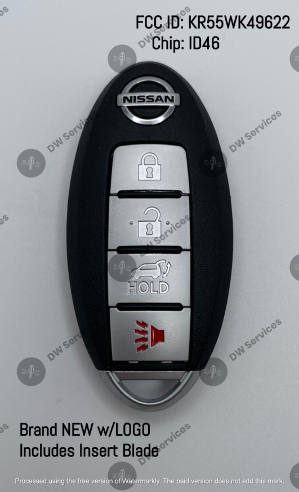 NEW! Nissan MURANO 2009 - 2014 PROXIMITY remote SMART key Fob KR55WK49622