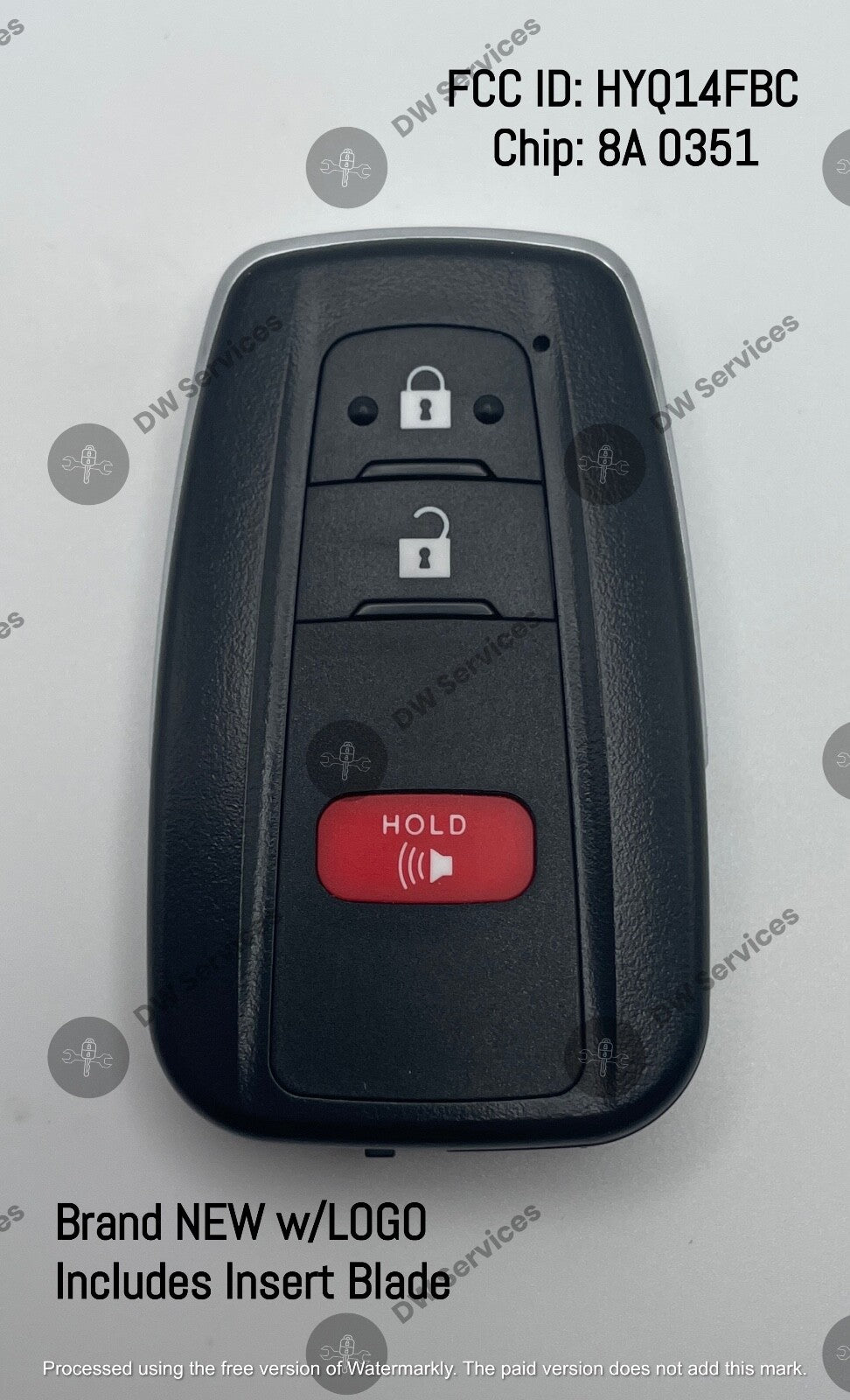 NEW! Toyota RAV4 2019-2022 Proximity remote SMART key HYQ14FBC 0351 8990H-0R010
