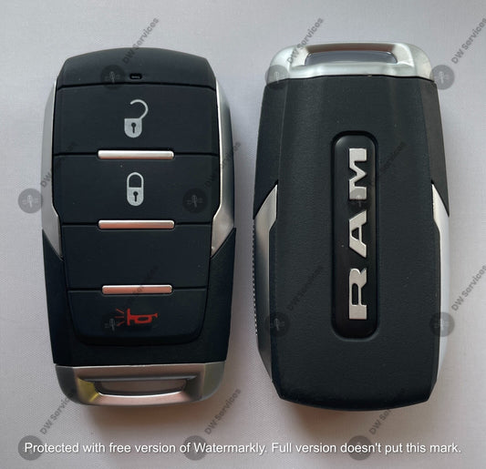 NEW! Dodge RAM 1500 3 button SMART KEY PROXIMITY REMOTE FOB OHT-4882056