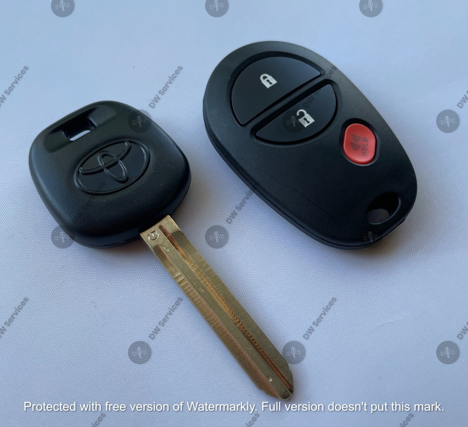 NEW! Toyota keyless entry remote FOB GQ43VT20T & Transponder KEY 'G' Chip
