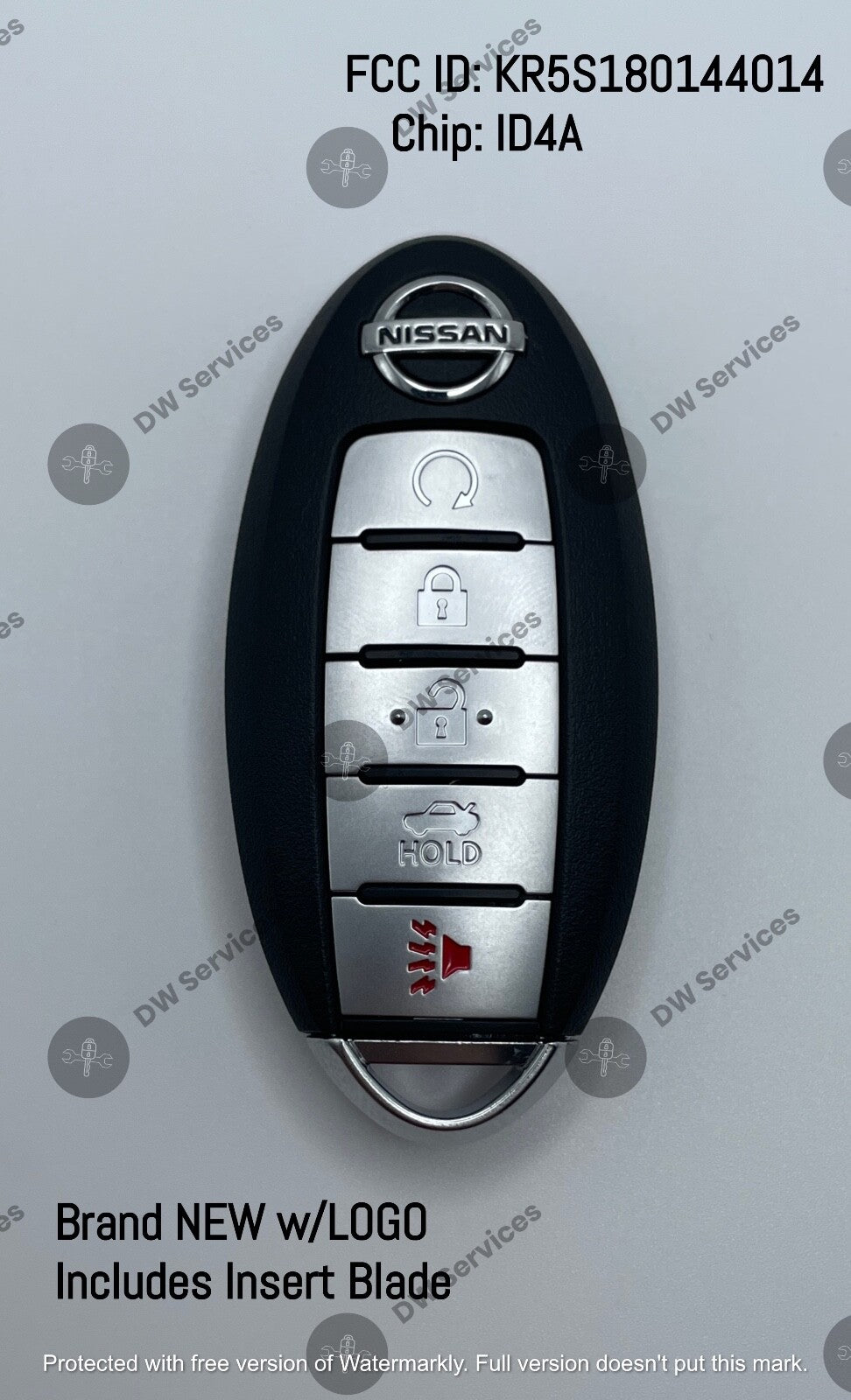 NEW! Nissan ALTIMA / MAXIMA Proximity remote SMART key KR5S180144014 S180144310