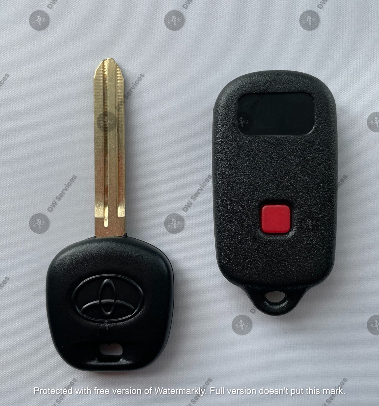 NEW! Toyota keyless entry remote FOB GQ43VT14T & Transponder KEY 4C