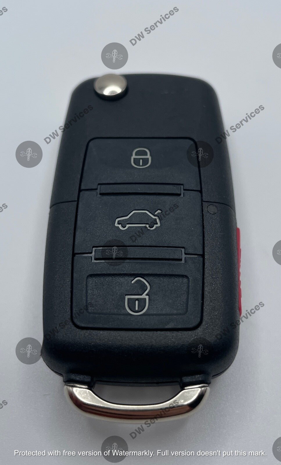 NEW! Volkswagen 4 button flip key remote fob NBG735868T / 1J0959753AM/DC Jetta G
