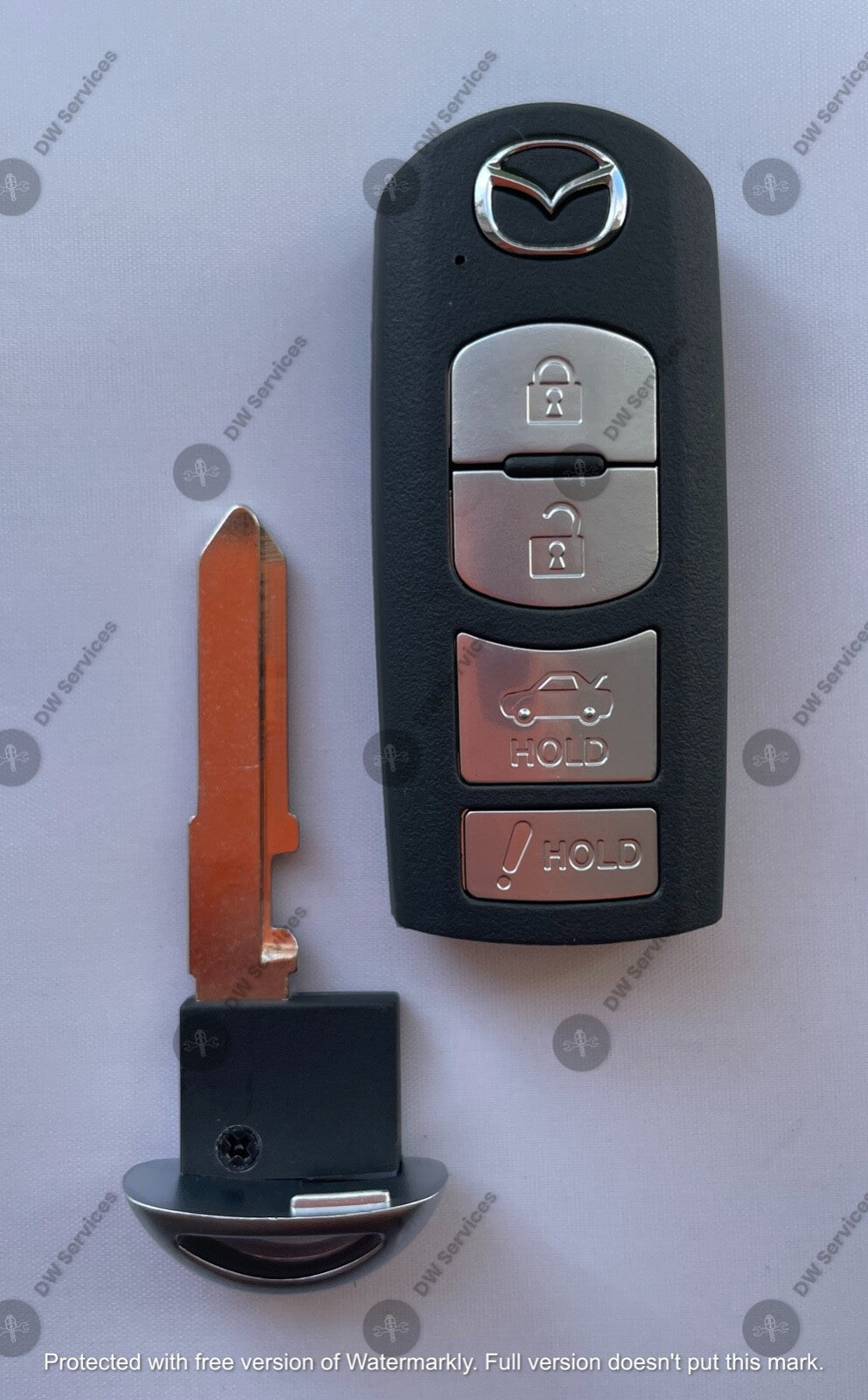 NEW! Mazda PROXIMITY 4-button remote SMART key WAZSKE13D02 SKE13D-02 6 3 MX-5
