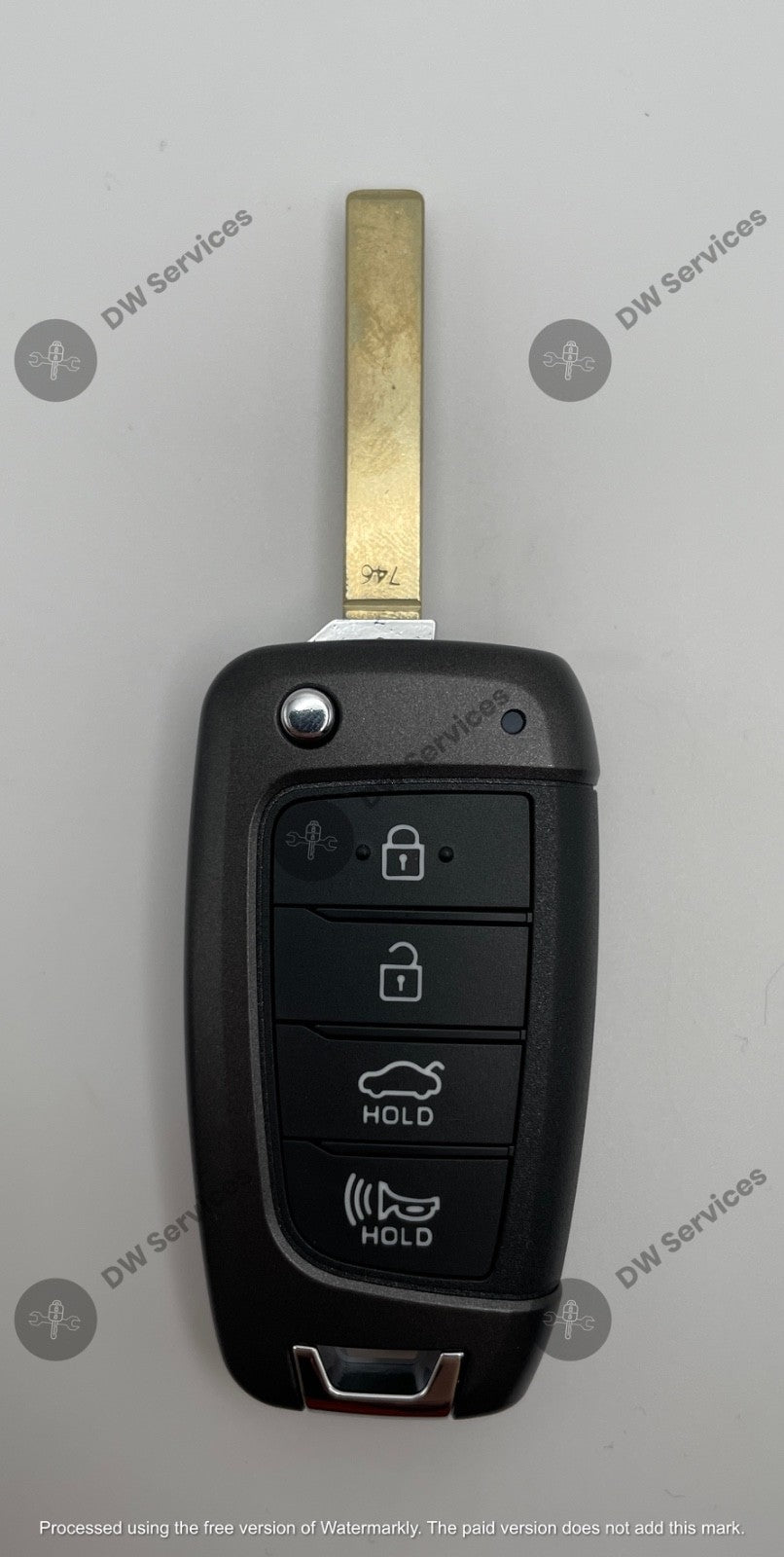 NEW! OEM GENUINE Hyundai Elantra Flip key remote fob NYOMBEC4TX2004  95430-AA100